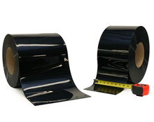 Load image into Gallery viewer, 12" x .120" (3mm) Black Opaque PVC - Sold By The Foot - Choose Total Number of Feet Required.