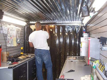 Load image into Gallery viewer, Truck & Trailer Strip Curtain Door Kit - Covers Up To 84" W X 96" H - Pvc Strips with Hardware