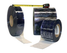 Load image into Gallery viewer, Volume Bulk PVC Strip 8" X .08" Smooth Rolls - Pallet Qty Discount & Free Shipping.