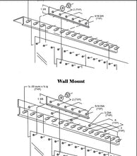 Load image into Gallery viewer, Industrial Strip Curtain Door Kit - Covers Up To 96" W X 120" H