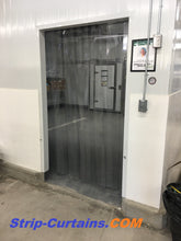 Load image into Gallery viewer, Freezer Strip Curtain Door Kit - Covers Up To 48" W X 96" H - Pvc Strips with Hardware