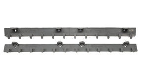 Universal Quick Mount Polymer Mount 2' Section -  Strip Curtain Hardware Light Duty