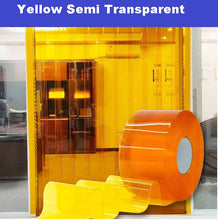 Load image into Gallery viewer, Strip Curtain Door Vinyl Bulk Rolls - All Types