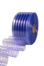 Load image into Gallery viewer, PVC Strip Bulk Roll, Ribbed Clear