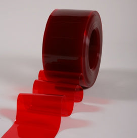 8" x .08" (2mm) Weld Red Common PVC - Sold By The Foot