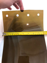 Load image into Gallery viewer, 8&quot; X .08&quot; Amber Replacement Strip From 72&quot; long each with holes.