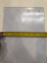 Load image into Gallery viewer, 8&quot; X .08&quot; Frosted PVC Replacement Strip From 72&quot; long each with holes.
