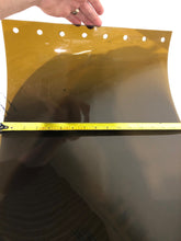Load image into Gallery viewer, 16&quot; X .120&quot; Amber Replacement Strip From 72&quot; long each with holes.
