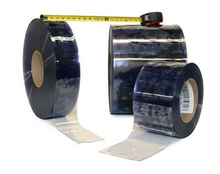 Load image into Gallery viewer, Volume Bulk PVC Strip 8&quot; X .08&quot; Smooth Rolls - Pallet Qty Discount &amp; Free Shipping.