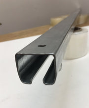 Load image into Gallery viewer, Strip Door Track Hardware - 14 Gauge Heavy Duty Steel 6&#39; Rail Section - Allows Strip Doors to Slide